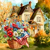 Diamond Painting -DIY Round Drill Flower