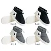 Unisex Winter Heated Shoes Rechargeable Electric Heating Slippers Thermal Shoes