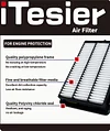 ITESIER Engine Cabin Air Filter for Civic 2.0L Only (2016-2025), HR-V HRV (2023-2025), for Naturally Aspirated, Replaces CA12051, 17220-5BA-A00, 80292-TF0-G01