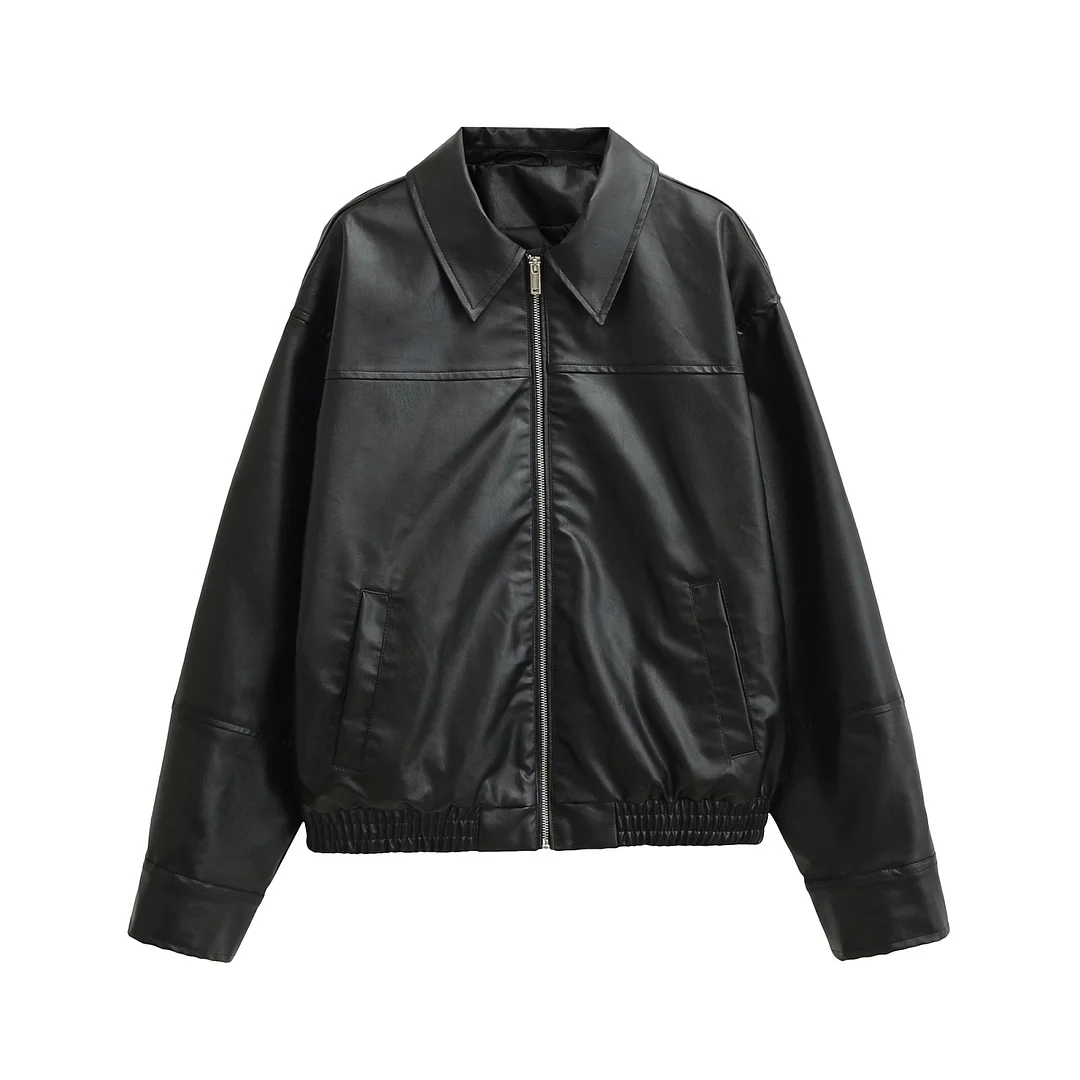 Nigikala Nigikala Women's 2025 Fashion Loose Imitation Aer's Jacket Jacket 4341864