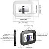 LED Phone Light for Filmmaking Live Steam YouTube Video Recording (A)