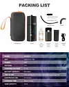 LENSGO Smoke K Smoke Machine 30W with Remote Control, Portable Handheld Smoke Machine for Photography, Nightclub, Wedding, Party, DJ, Halloween