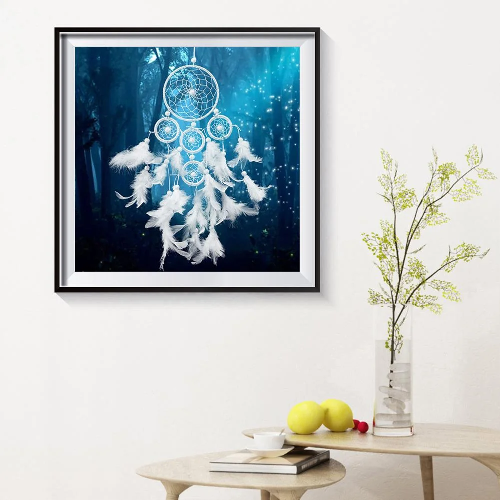 Diamond Painting - Full Round Drill - Dreamcatcher(30*30cm)