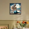 Diamond Painting -DIY Full Round Drill Mermaid(40*40 CM)