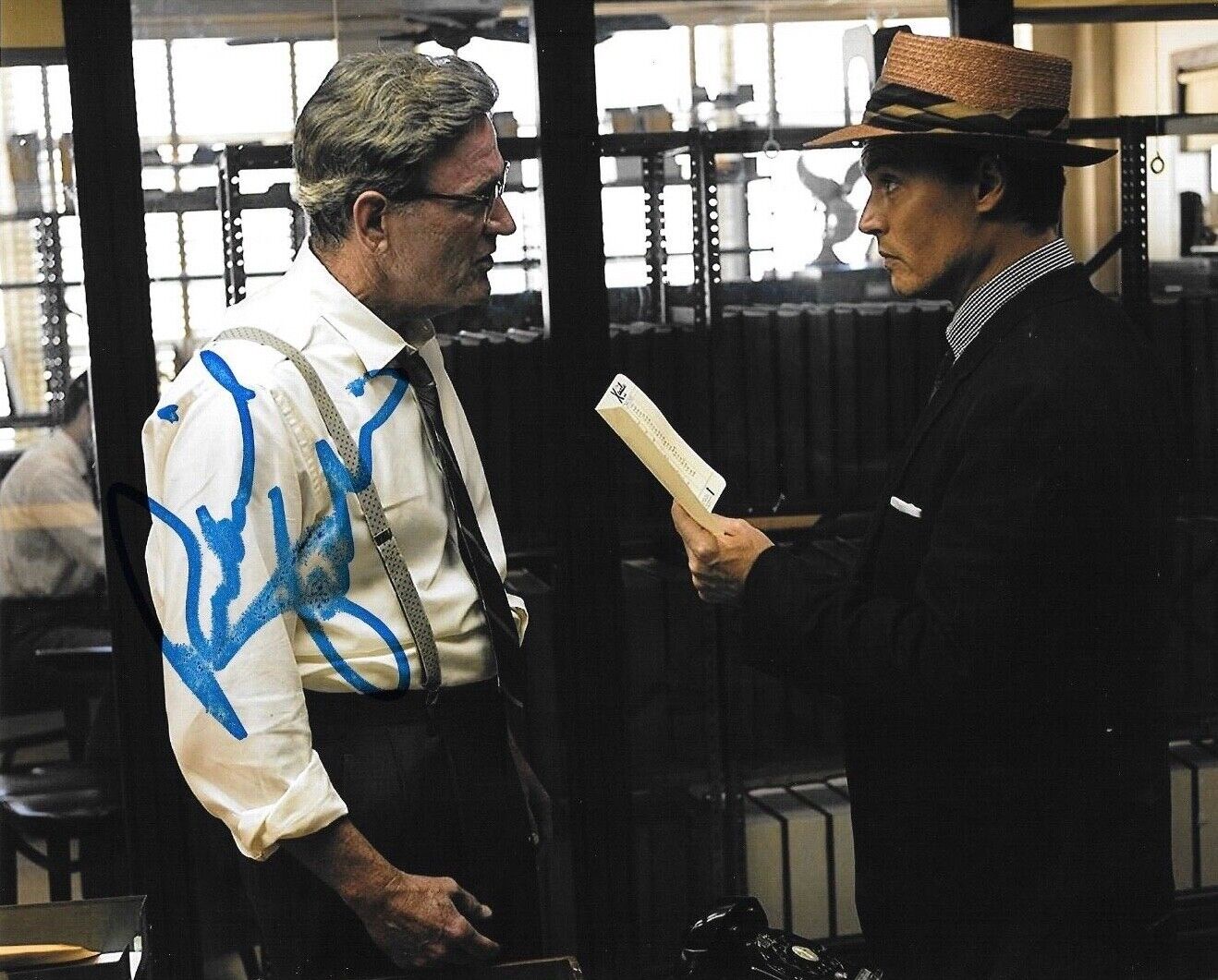 * RICHARD JENKINS * signed 8x10 Photo Poster painting * THE RUM DIARY * COA * 1