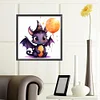 (40*40cm)Halloween Pterosaur - Full Round Drill Diamond Painting