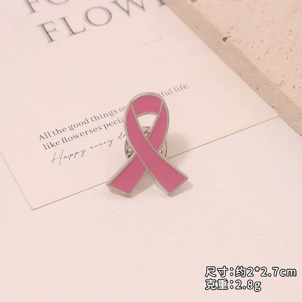 Foto del pin Pink Heart Ribbon