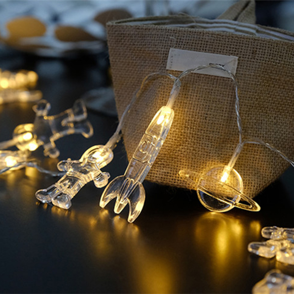 

LED String Lights Spaceman Astronaut Pendant Lamps Home Kids Room Decor, 2m 20led, 501 Original