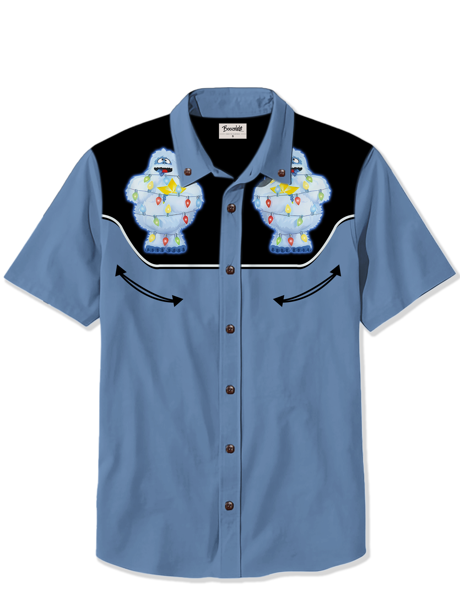 Snow Monster Lanterns Christmas - 100% Cotton Shirt