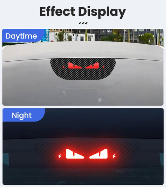 Tesla Model 3/Y Custom Rear Windscreen High Mount Brake Light Projection Board - TESLASY