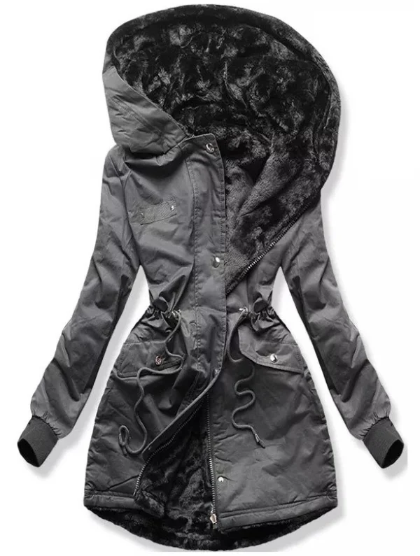 PARKA JACKET LYRIC gray