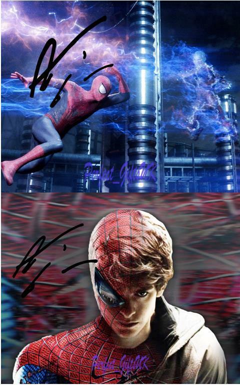 ANDREW GARFIELD The Amazing Spiderman 2 SIGNED AUTOGARPHED 10X8 Photo Poster painting PRINT n2