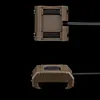 Modbutton Remote Pressure Switch with Mount Kit for PEQ M-LOK Picatinny Rail