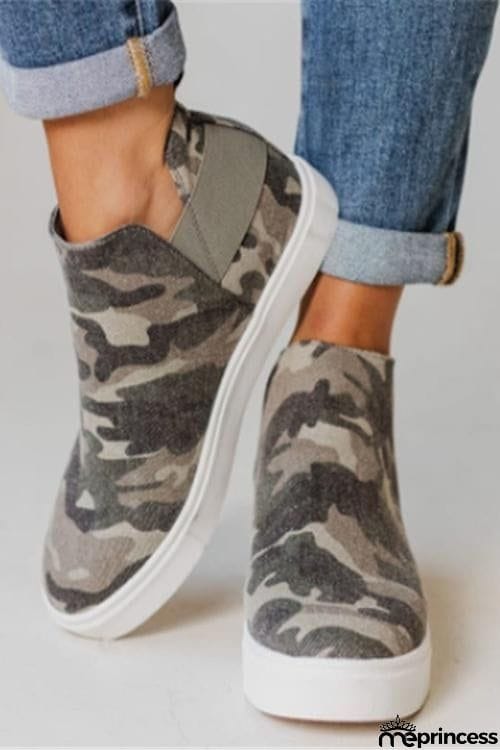 Wedge Heel Ankle Bootie