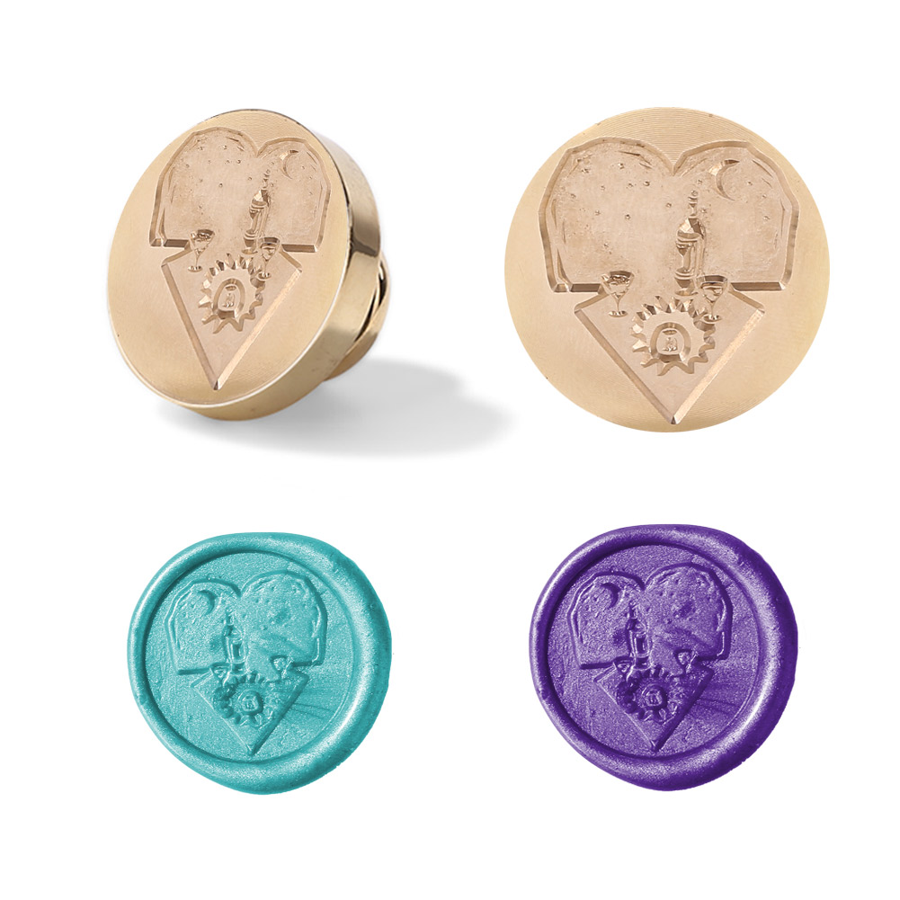 

25MM Couple Love Sealing Wax Stamp Head, 501 Original
