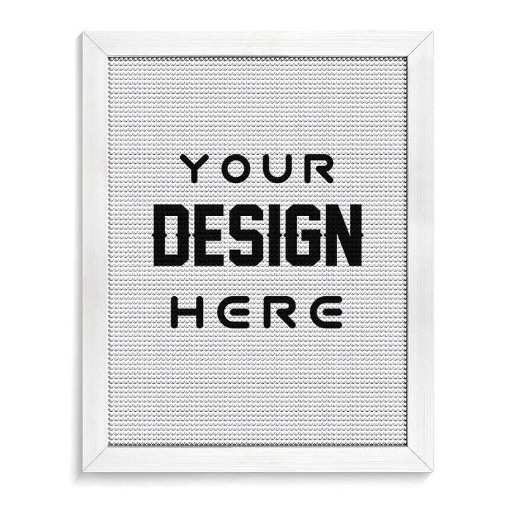 Personalized Design  Wall Decor Diamond Frame Full Print