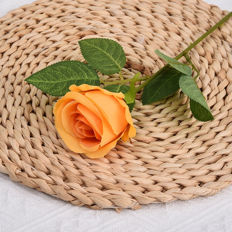 Office Culture/realistic Simulation/rose Simulation For Office Decoration