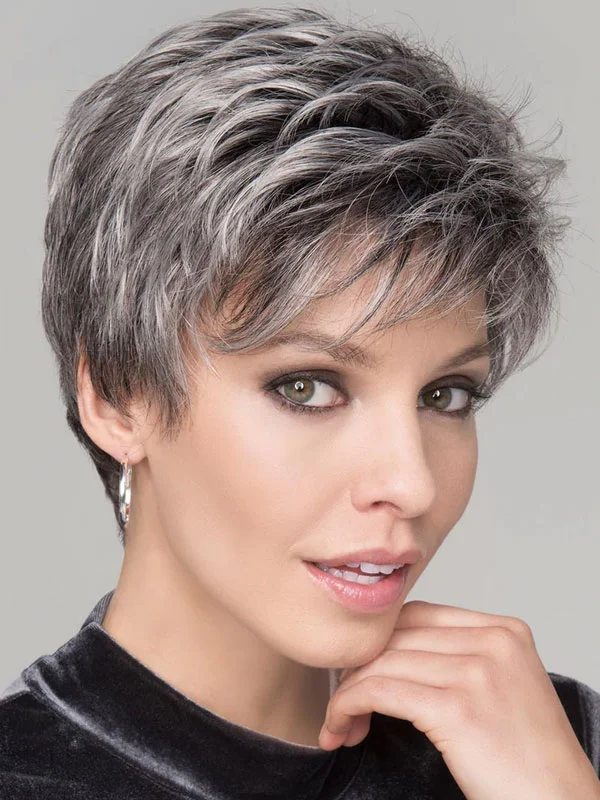 Natural Wife Gradient Synthetic Wigs for Women