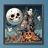 Diamond Painting - Partial Special Shaped Drill - Halloween Ghost(Canvas|30*30cm)