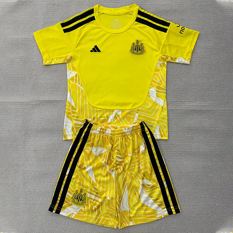 Kids Newcastle United 26/27 Yellow GK Jersey 1:1 Thai Quality