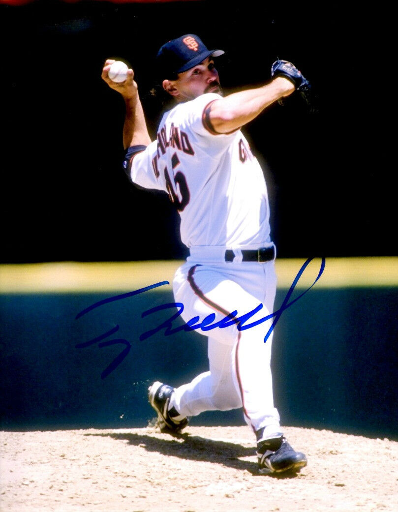 Signed 8x10 TERRY MULHOLLAND San Francisco Giants Autographed Photo Poster painting - COA