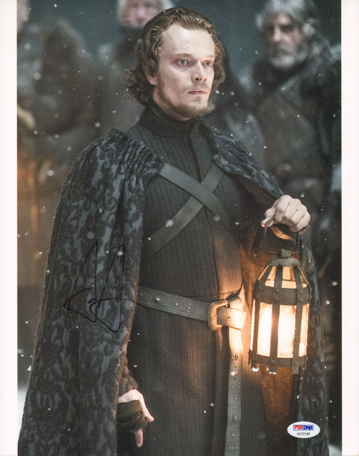 Alfie Allen Signed 11x14 Photo Poster painting PSA/DNA Theon Game of Thrones Picture Autograph