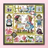 Anne Of Green Gables-14CT Stamped Cross Stitch Egyptian Cotton 30*30cm/11.81*11.81in tapestrymarket