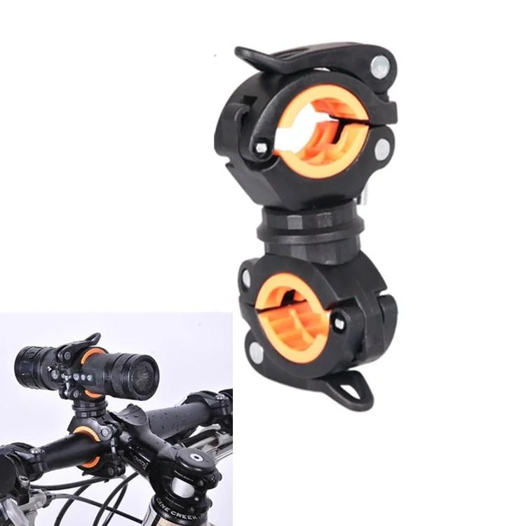 360 Lamp Holder Bicycle Flashlight Lamp Clip Fixing Bracket