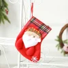 Christmas gift bag candy bag Santa Claus socks decoration Christmas tree pendant
