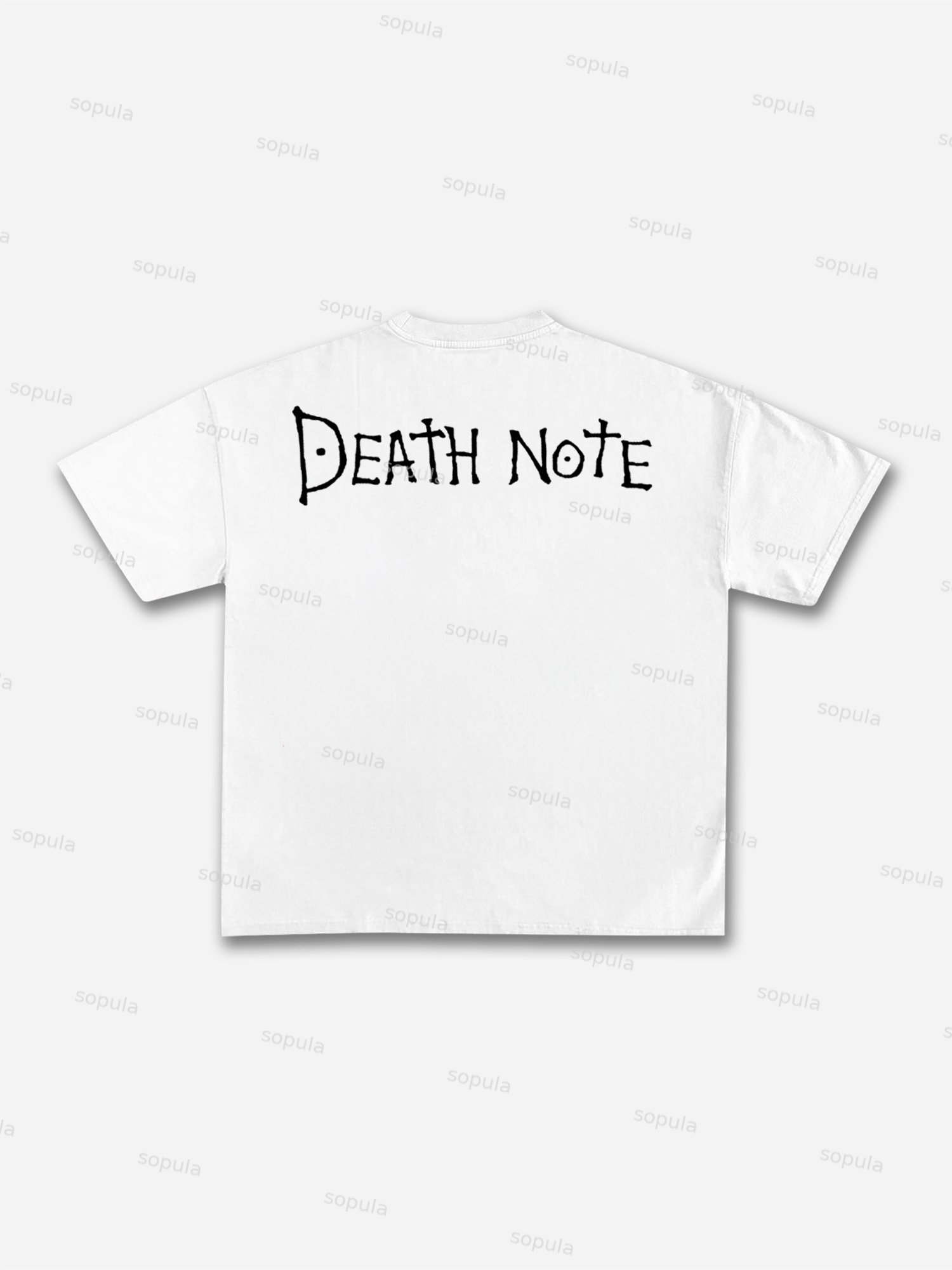 Death Note L Graphic Cotton T-shirt - Sopula｜Premium Graphic Tees & Graphic Clothing