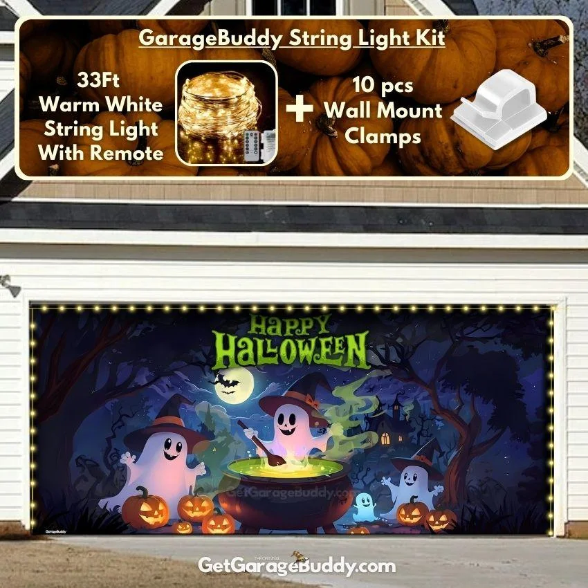 GarageBuddy Halloween Garage Door Covers