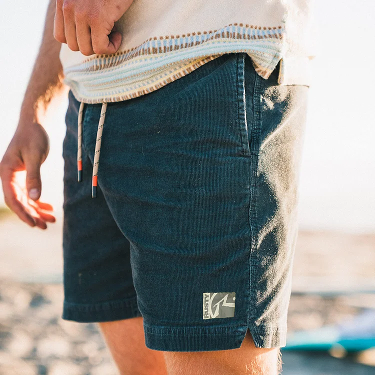 Men's Printed Lace-up Shorts 5225