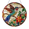 Diamond Painting Double Sided Stained Glass Hummingbird Hanging Diamond Art Kits