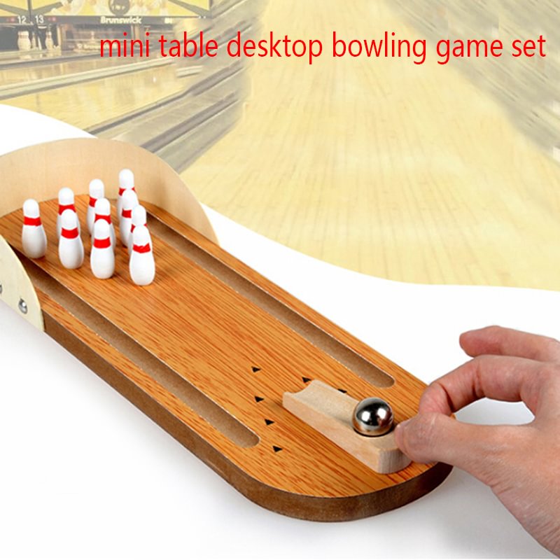 Parent-Child Interactive Table Game Bowling Developmental Toy
