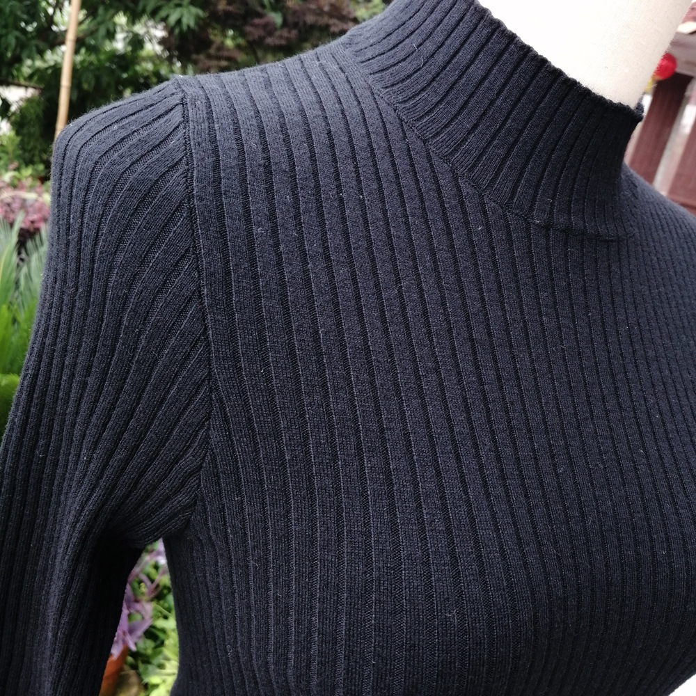 Ootddress Ribbed Pleated Knit Dress Women Loose Fashion Patchwork Long Sleeve Dress High Waist Knitwear Female Autumn Maxi Dress New