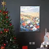 Diamond Painting -DIY Round Drill Splendid Flower Sea