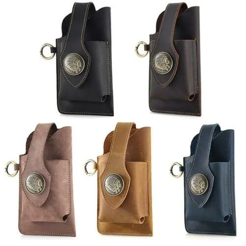 Multifunctional Leather Mobile Phone Bag