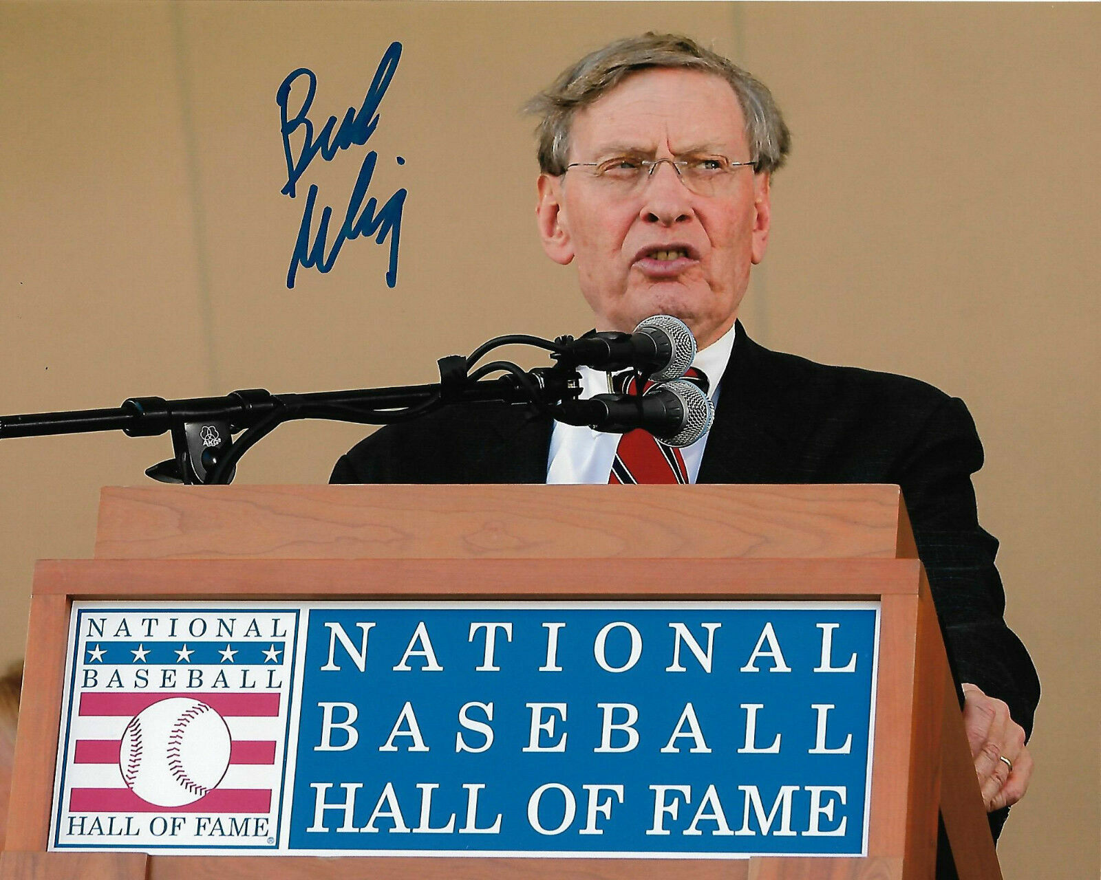 Bud Selig Autographed Signed 8x10 Photo Poster painting ( HOF ) REPRINT