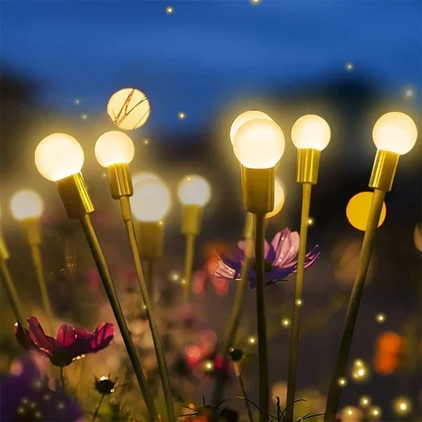 🔥LAST DAY 49% OFF🔥Solar Powered Firefly Garden Light BUY 2 FREE SHIPPING