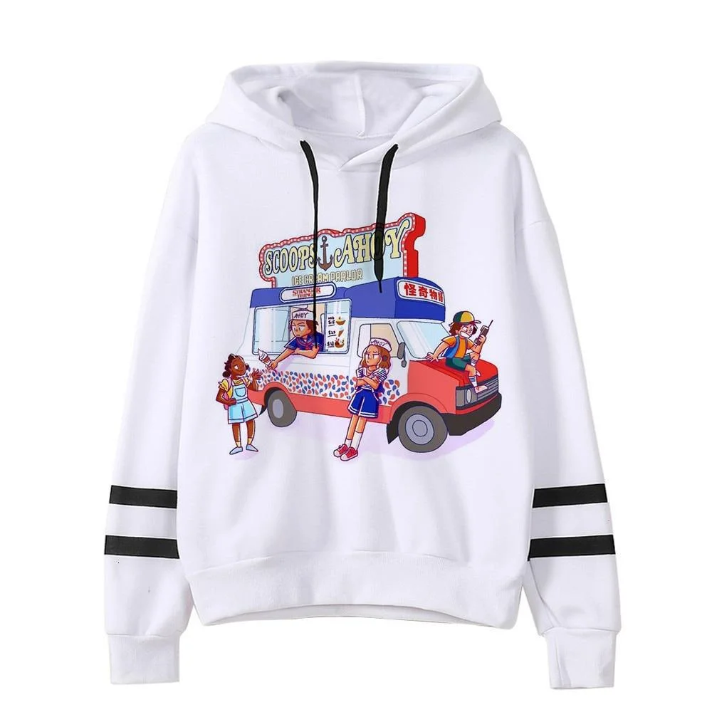 Stranger Things Season 3 Hoodie Unisex Hip Hop Harajuku Eleven Oversized Hoodie