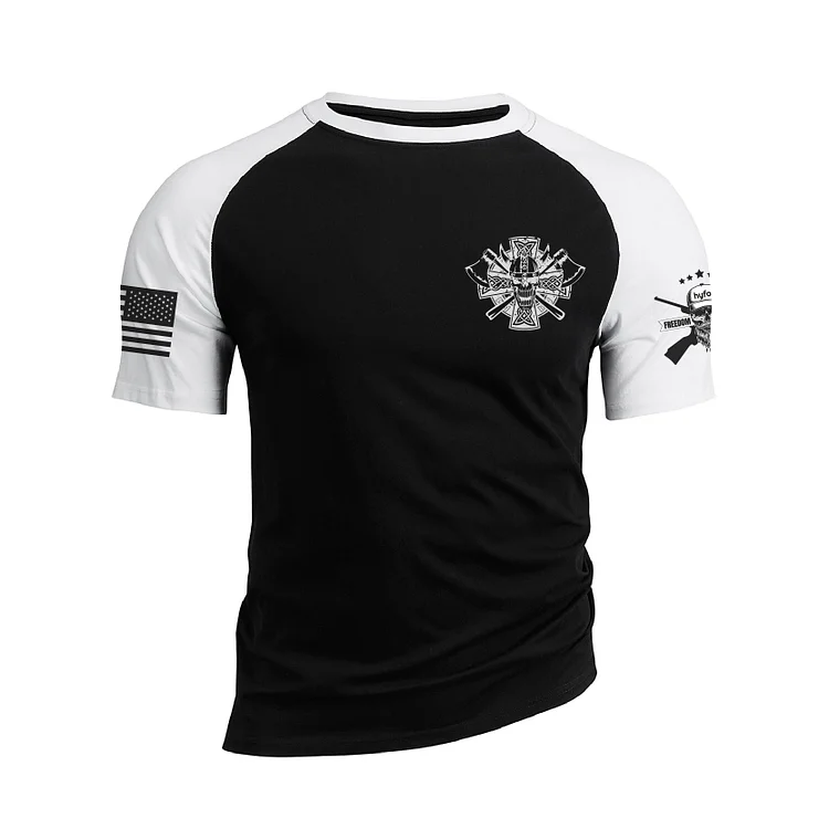 I JUST BAKED YOU SOME SHUT THE FUCUPCAKES RAGLAN GRAPHIC TEE