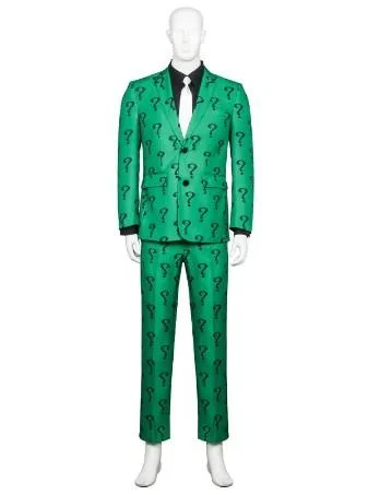 The Riddler Female Halloween Womens Costume Suit