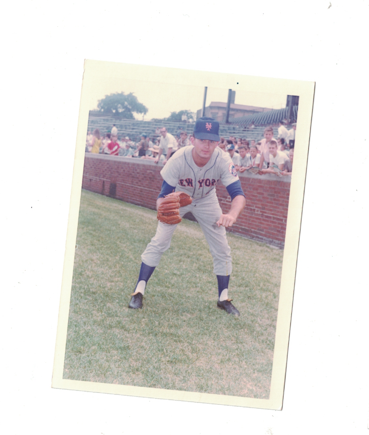 Rich Rusteck New York Mets Vintage Personal Original 3 1/2 x 5 Photo Poster painting RH2