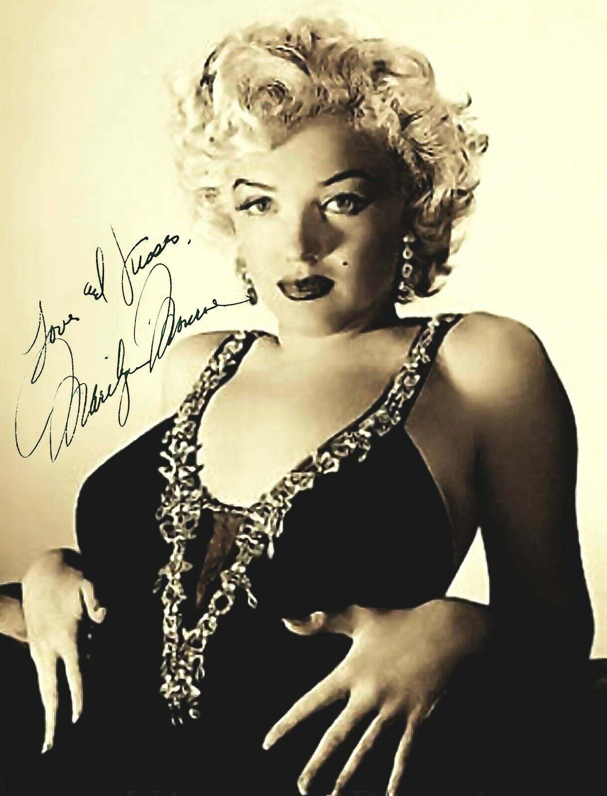 MARILYN MONROE SIGNED AUTOGRAPH SIGNATURE 8.5X11 Photo Poster painting PICTURE REPRINT HOLLYWOOD