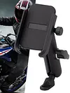 Motorcycle Phone Holder Mount Aluminum Alloy Cell Phone Stand Bike Phone Bracket