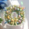 DIY Easter Wreath Diamond Painting Acrylic Hanging Pendant