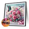 Diamond Painting - Full Round Drill - Butterfly Flower(Canvas|40*40cm)