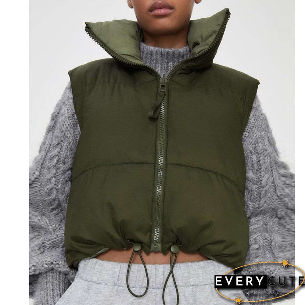 Autumn Winter New Women Vintage Black Jacket Coat Fashion Double Sided Warm Sleeveless Outerwear Female Casual Short Cotton Tops