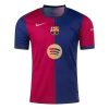 LEWANDOWSKI #9 Barcelona Home Soccer Jersey 2024/25 &ndash; Spotify Logo Without Text