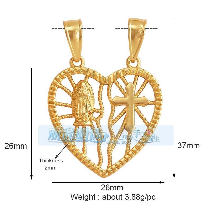 1 Piece 17*24mm 20 * 23mm Copper Human Pendant Jewelry Accessories